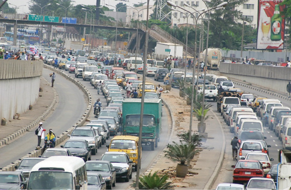 This is Lagos traffic